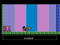 une photo d'Ã©cran de Castle of Illusion starring Mickey Mouse sur Sega Master System